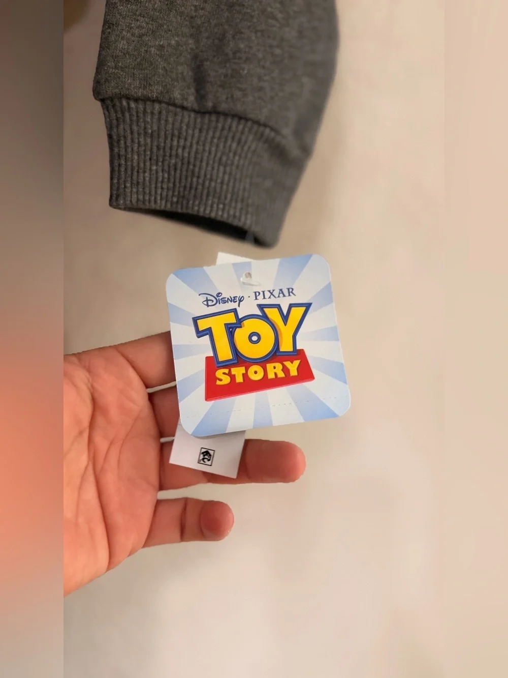 Disney Pixar Toy Story Grey Hoodie & Jogger Set - Buzz & Woody Graphics 4T